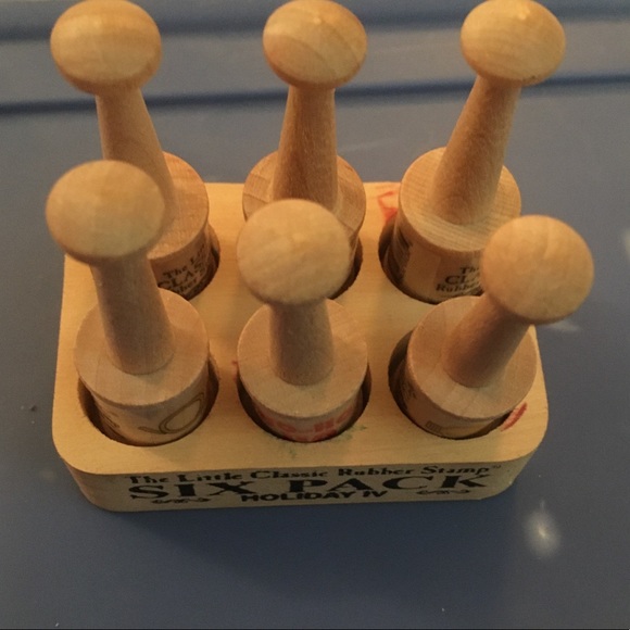 Holiday Stamps - Little Classics set of 6 with Free desk tray! - Picture 4 of 6